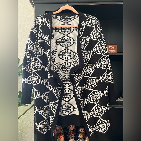 Aztec Cardigan Sweater - Picture 4 of 7